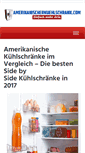 Mobile Screenshot of amerikanischerkuehlschrank.com